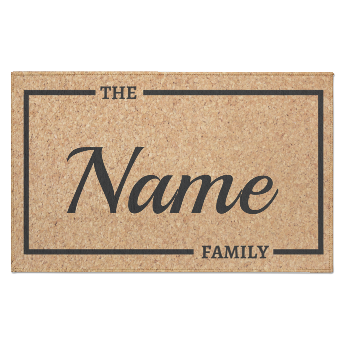 Personalized Family Name Doormat