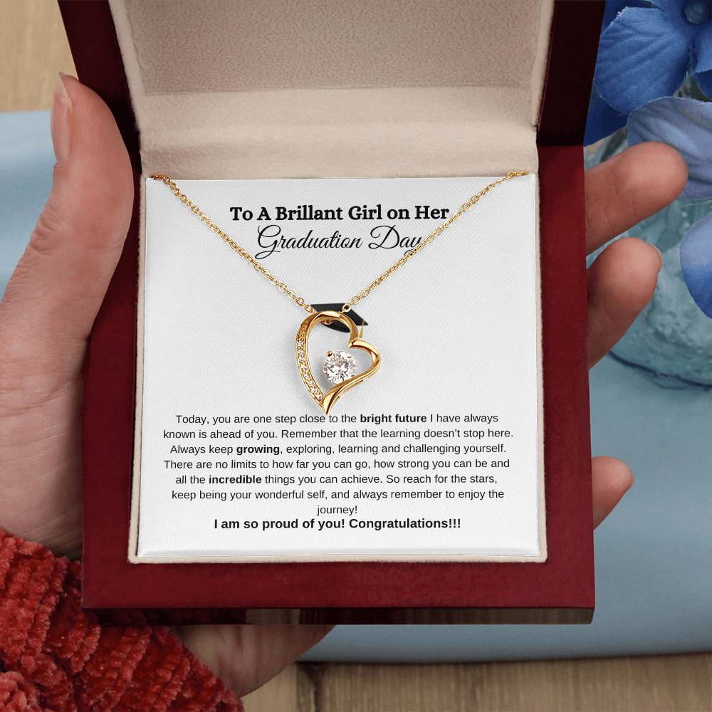 TO MY BRILLANT GIRL ON HER GRADUATIN DAY | Graduation Day | Forever Love Necklace