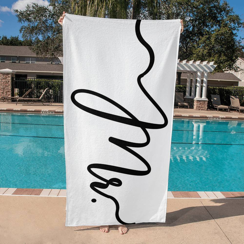 Mr. & Mrs. Beach Towels