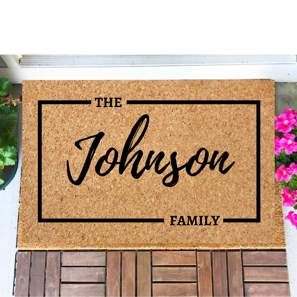 Personalized Family Name Doormat