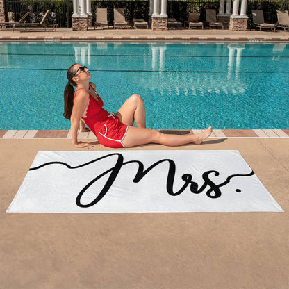 Mr. & Mrs. Beach Towels