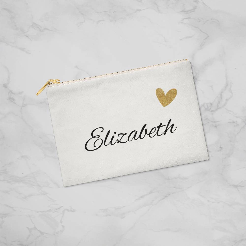 Personalized Cosmetic Wedding Bag