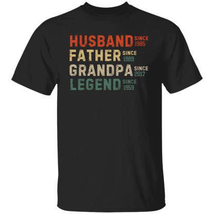 HUSBAND FATHER GRANDPA LEGEND T-Shirt