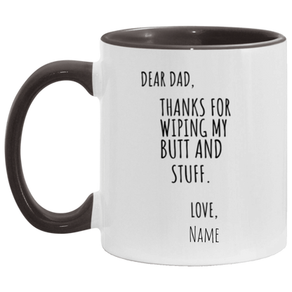 DEAR DAD BUTT MUG