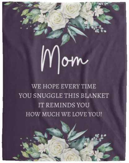MOM FLOWER BLANKET | Mother's Day Gift