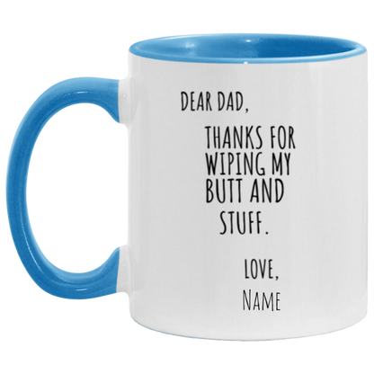 DEAR DAD BUTT MUG