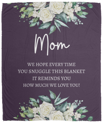 MOM FLOWER BLANKET | Mother's Day Gift
