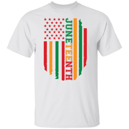 Juneteenth  Down Flag T-Shirt