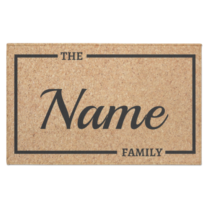 Personalized Family Name Doormat