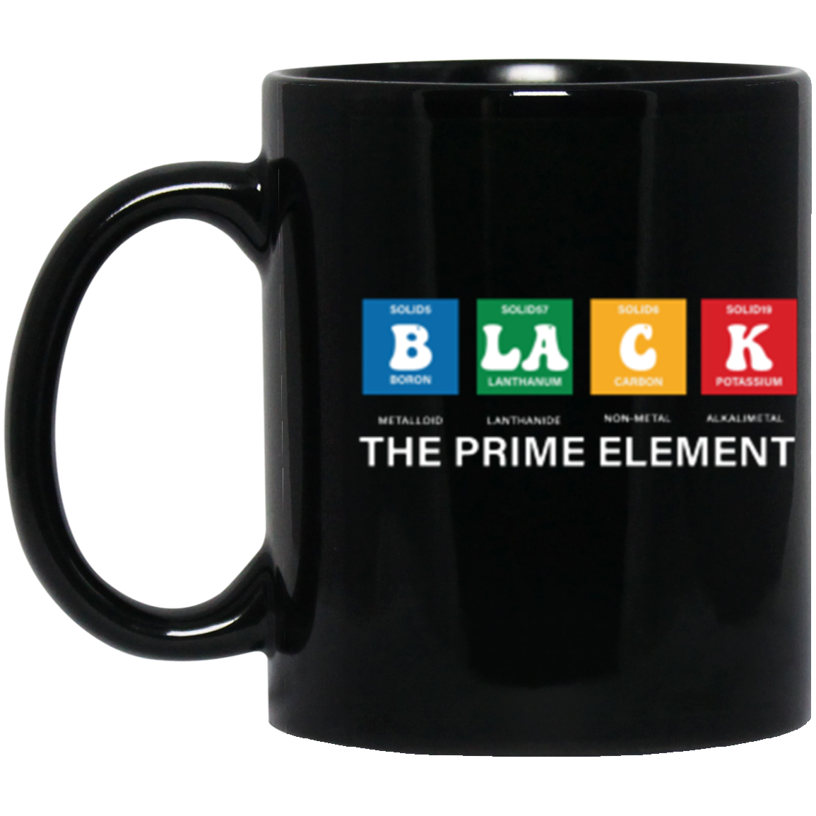 Black Element Mug