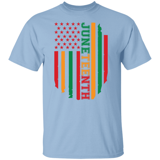 Juneteenth  Down Flag T-Shirt