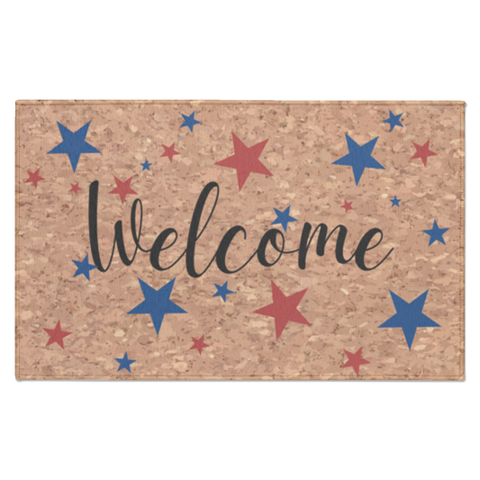 4th of July Welcome Doormat