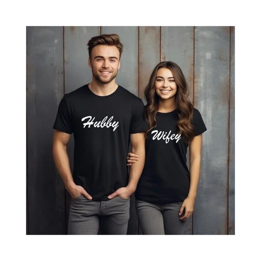 Hubby and Wifey Tshirts