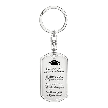 GRADUATE KEYCHAIN | Behind You