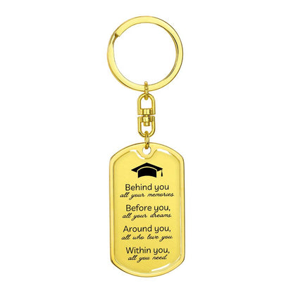 GRADUATE KEYCHAIN | Behind You