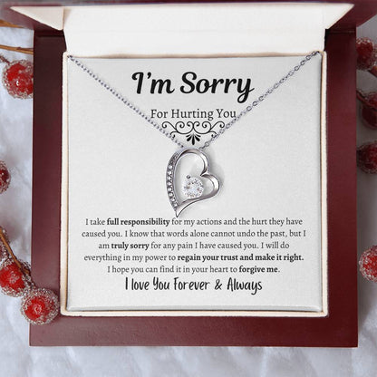 I'm Sorry for Hurting You | Forever Love Necklace