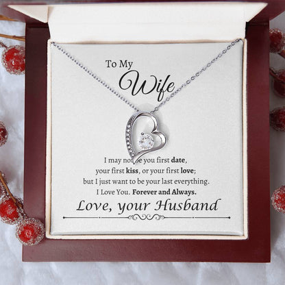 To My Wife | Love your Husband| Forever Love Necklace