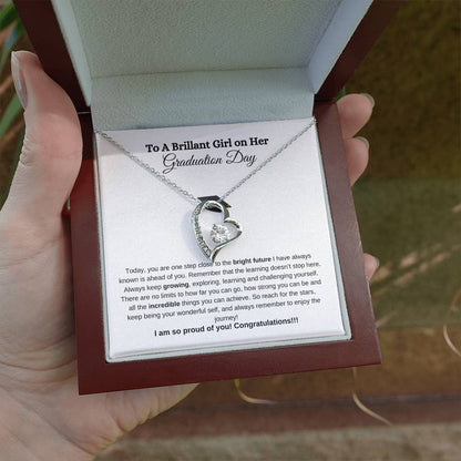 TO MY BRILLANT GIRL ON HER GRADUATIN DAY | Graduation Day | Forever Love Necklace