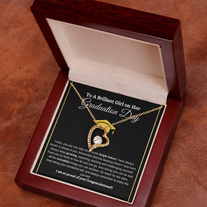 TO MY BRILLANT GIRL ON HER GRAUATION DAY | Graduation Day | Forever Love Necklace