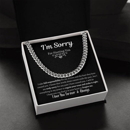 I'm Sorry For Hurting You | Cuban Chain