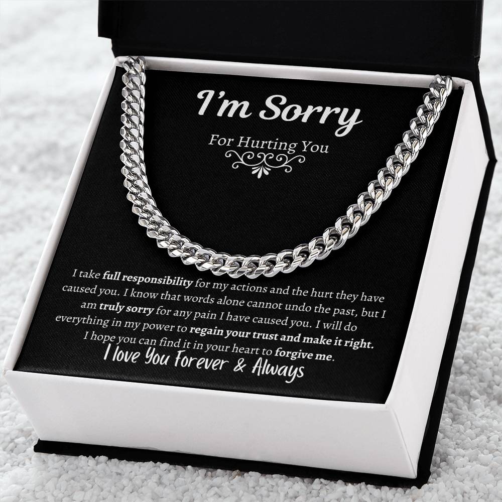 I'm Sorry For Hurting You | Cuban Chain