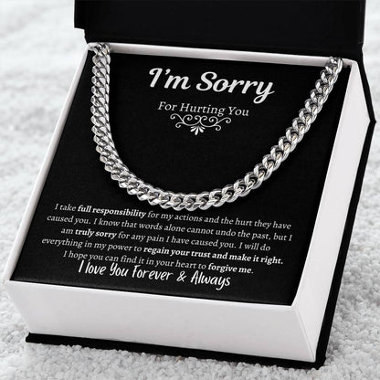 I'm Sorry For Hurting You | Cuban Chain