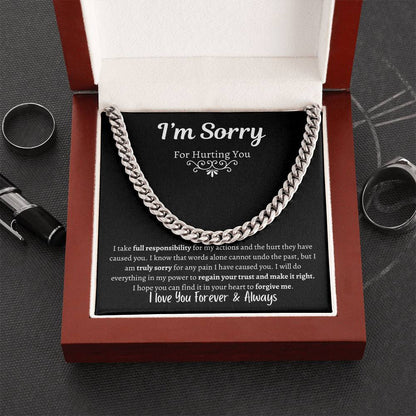 I'm Sorry For Hurting You | Cuban Chain