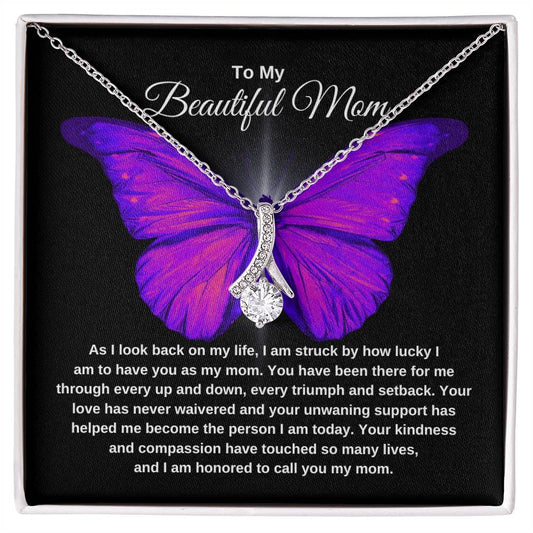 TO MY BEAUTIFUL MOM | Butterfly2 | Alluring Beauty Necklace