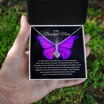 TO MY BEAUTIFUL MOM | Butterfly2 | Alluring Beauty Necklace