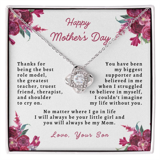 HAPPY MOTHER'S DAY| Thanks for Being Love Knot Necklace