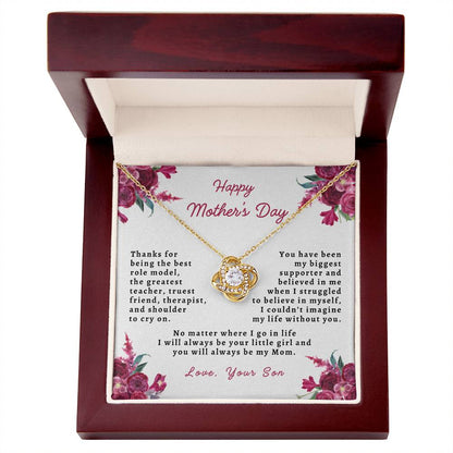 HAPPY MOTHER'S DAY| Thanks for Being Love Knot Necklace