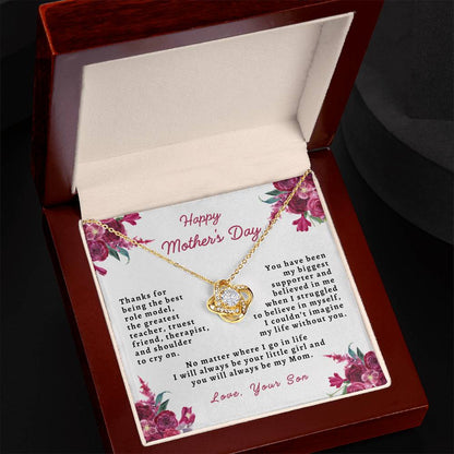 HAPPY MOTHER'S DAY| Thanks for Being Love Knot Necklace