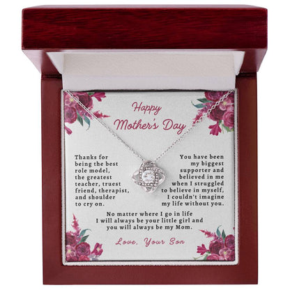 HAPPY MOTHER'S DAY| Thanks for Being Love Knot Necklace