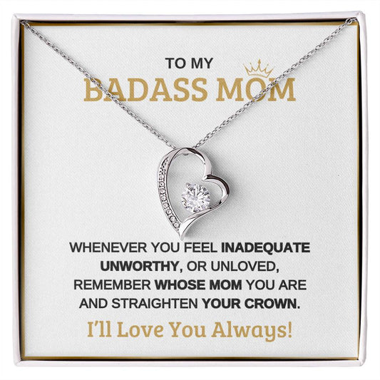 TO MY BADASS MOM | Forever Love Necklace