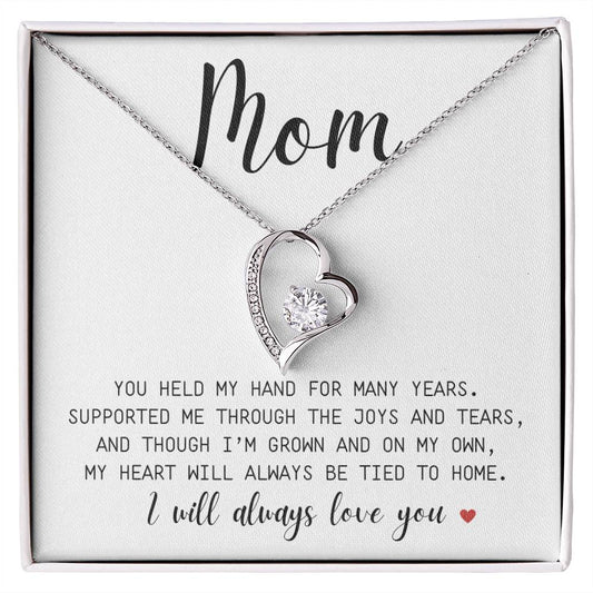 MOM | You Held My Hand | Forever Love Necklace