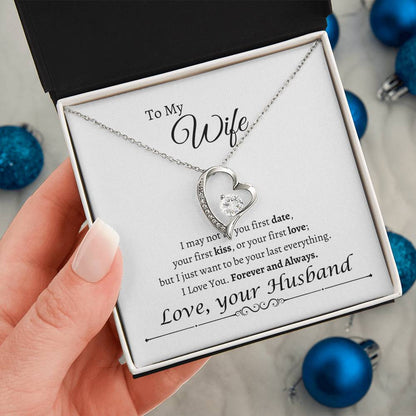 To My Wife | Love your Husband| Forever Love Necklace
