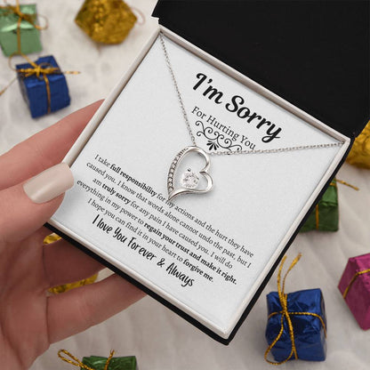 I'm Sorry for Hurting You | Forever Love Necklace