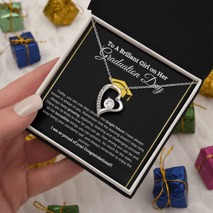 TO MY BRILLANT GIRL ON HER GRAUATION DAY | Graduation Day | Forever Love Necklace