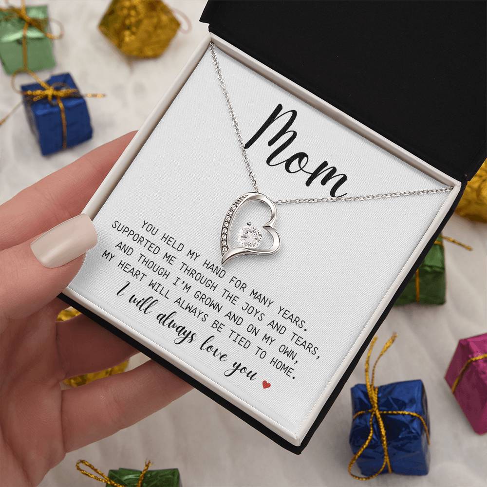 MOM | You Held My Hand | Forever Love Necklace