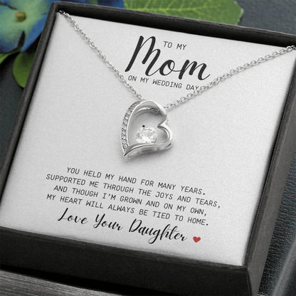 MOM | To My You Held My Hand | Wedding | Love Your Daughter | Forever Love Necklace