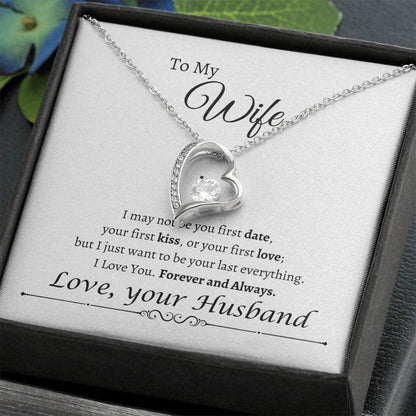 To My Wife | Love your Husband| Forever Love Necklace