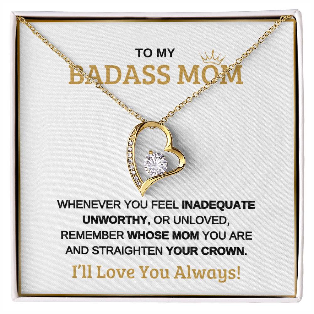 TO MY BADASS MOM | Forever Love Necklace