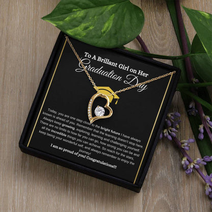 TO MY BRILLANT GIRL ON HER GRAUATION DAY | Graduation Day | Forever Love Necklace