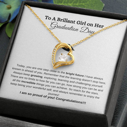 TO MY BRILLANT GIRL ON HER GRADUATIN DAY | Graduation Day | Forever Love Necklace