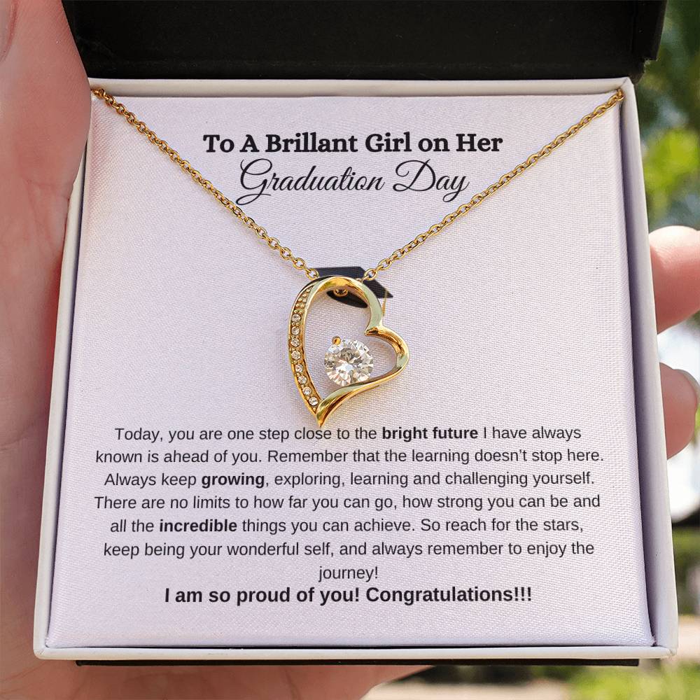 TO MY BRILLANT GIRL ON HER GRADUATIN DAY | Graduation Day | Forever Love Necklace