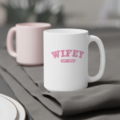 Wifey Ceramic Mugs