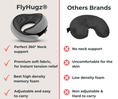 FlyHugz Comfort Pillow