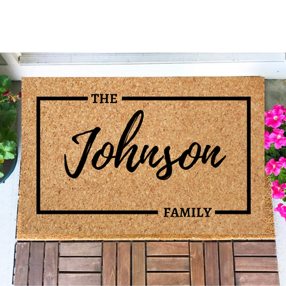 Personalized Family Name Doormat